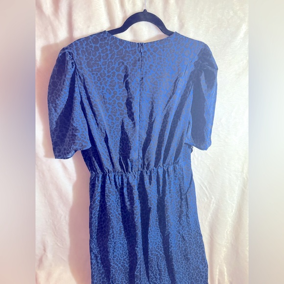 AX PARIS Blue Animal Print Jumpsuit - Picture 5 of 5